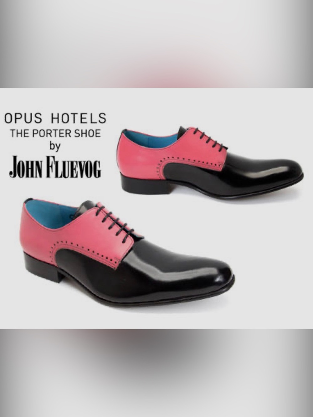 Rare JOHN FLUEVOG Opus Hotel The Porter Shoe oxfords M/7 W/9
